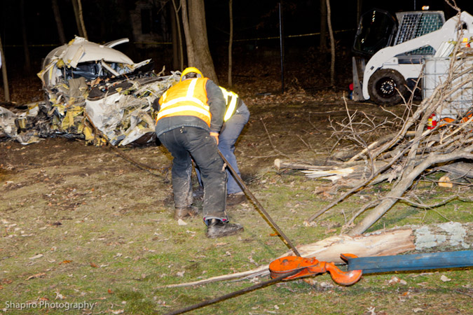 plane crash recovery Riverwoods IL Fries Automotive